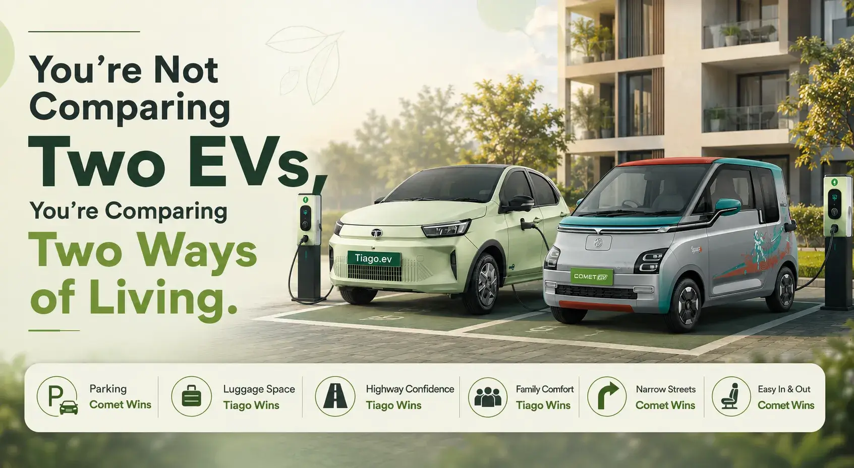 Tata Tiago EV vs MG Comet EV, Which One Should You Actually Buy in 2026?